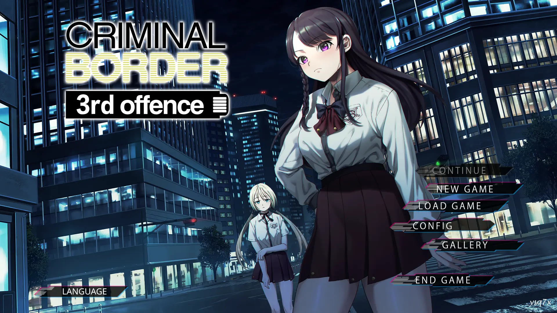 【官中】Liminal Border Part III／Criminal Border 3rd Offence