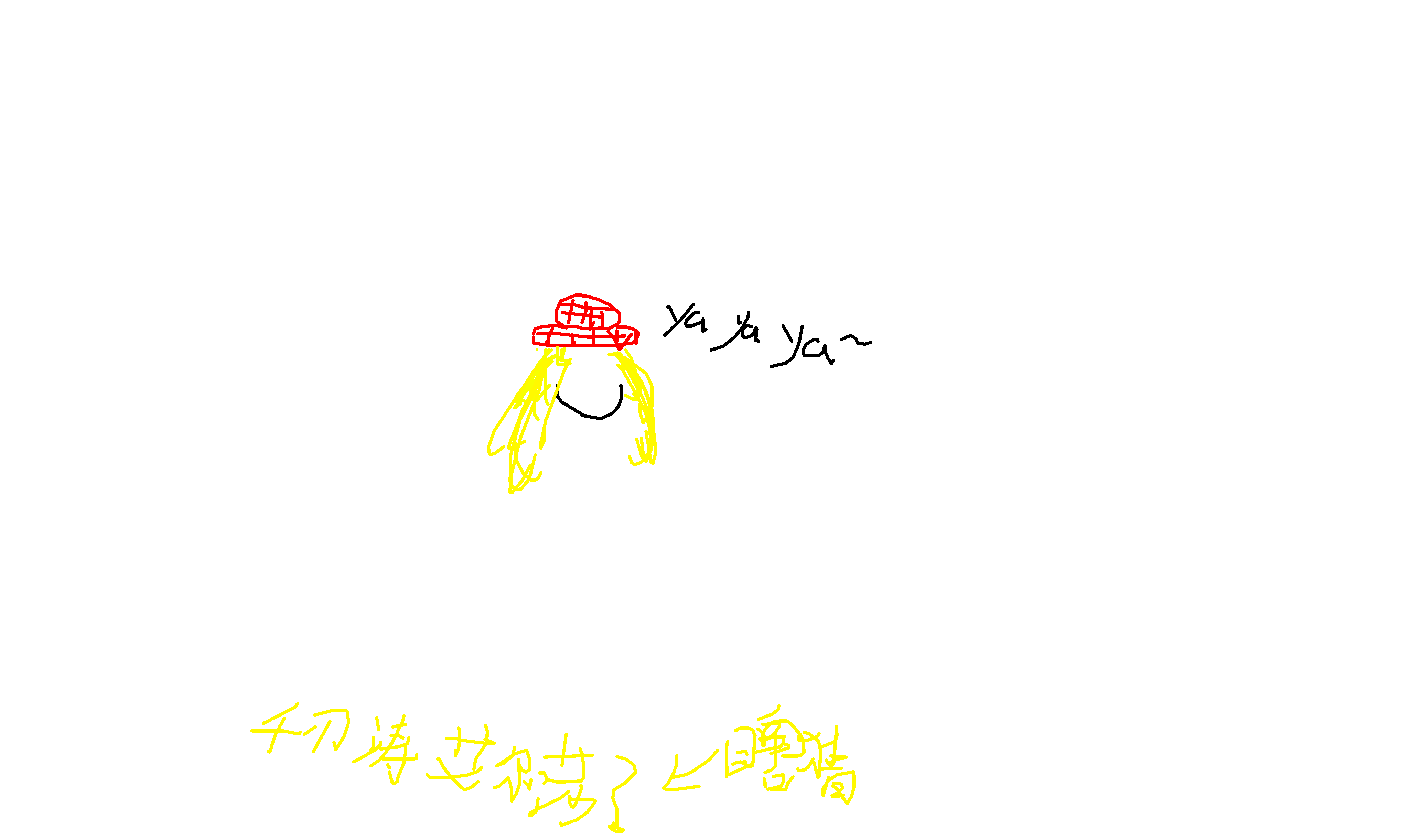 2_带着红色格帽的金发美少女，正在_yayaya~♥_by_哒哒的欧金金